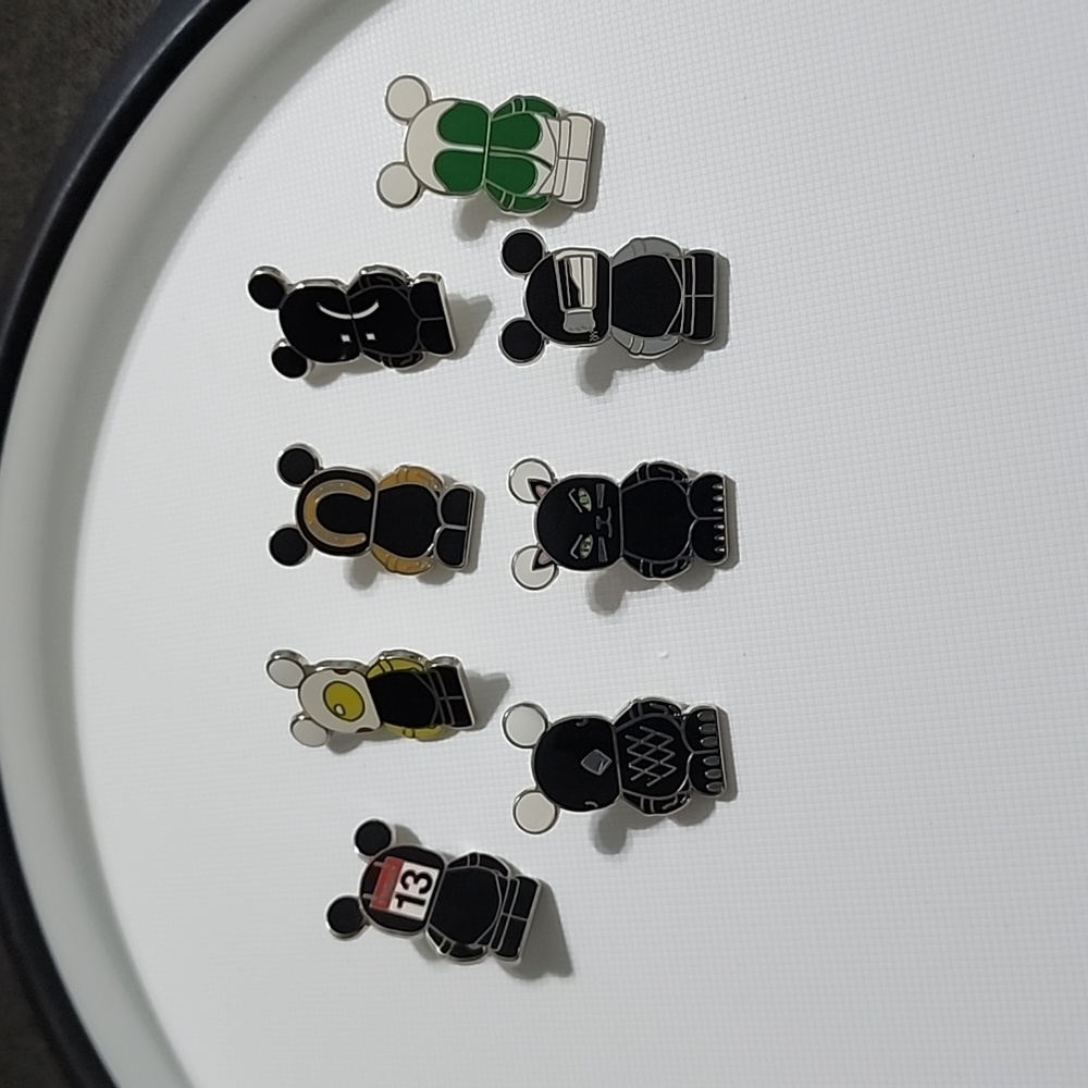 Disney vinylmation Jr pin lot